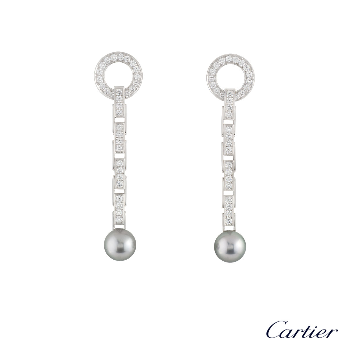 cartier agrafe earrings